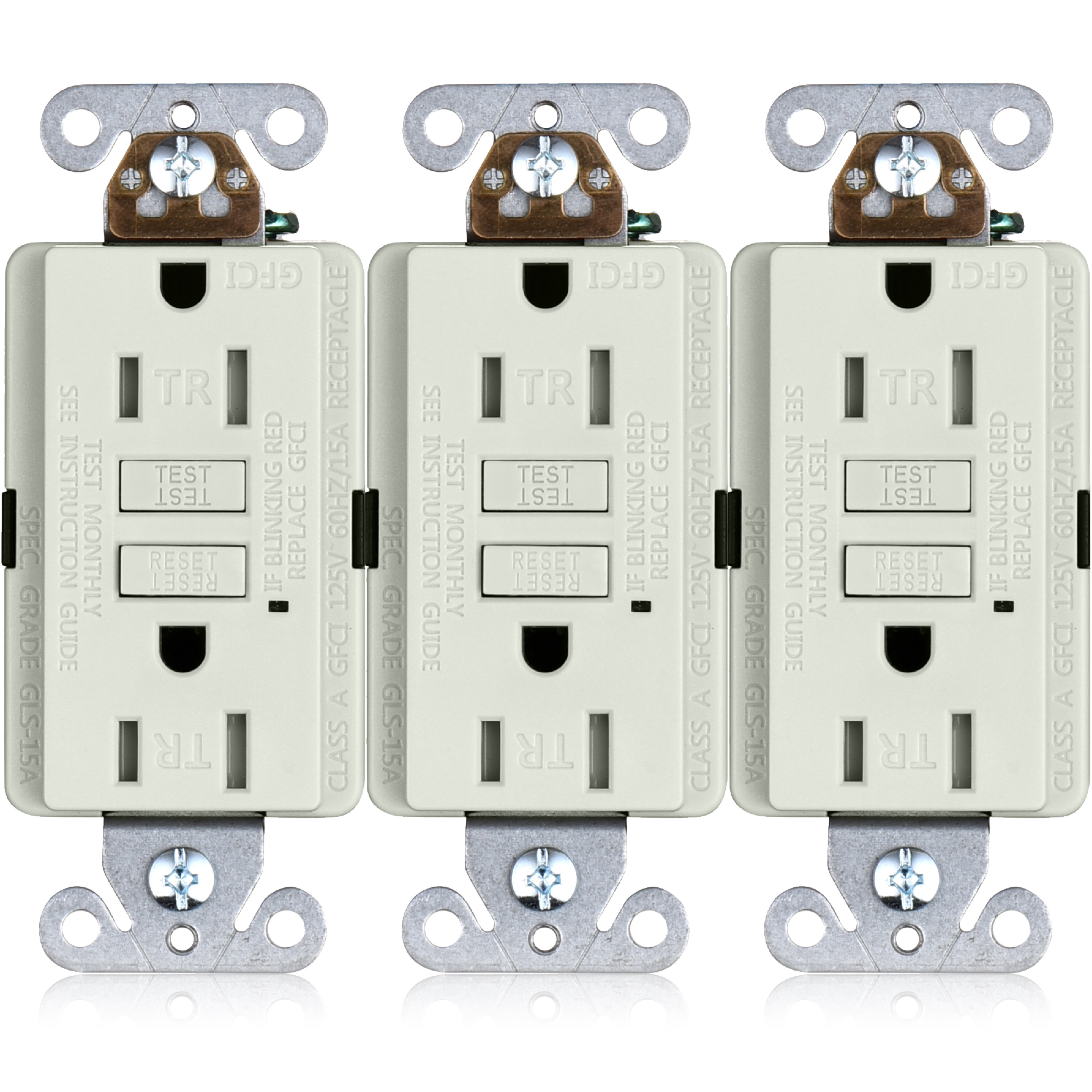 Faith 15Amp GFCI Tamper Resistant Duplex Outlet Wayfair