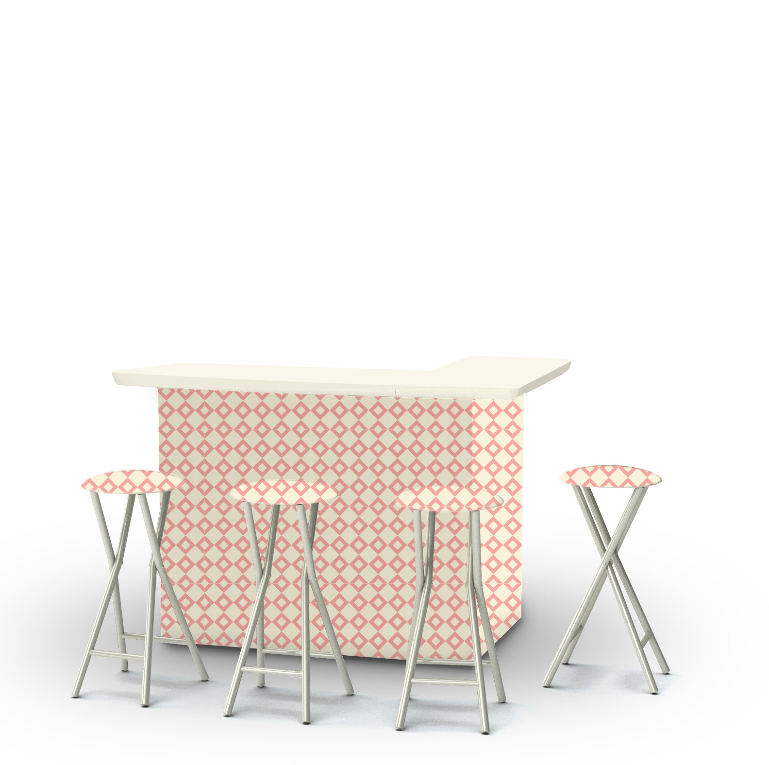 Best of Times Bar Set with Stools Wayfair