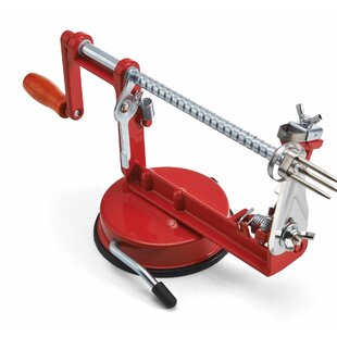 Slicer and Corer Tool; Ergonomic ABS Anti-Slip Handle Fruit Slicer for Sliced Apples Stainless Steel Apple Slicer and Corer; Mango and Apple Cutter Pears and More; Durable Construction & Sharp Blade 
