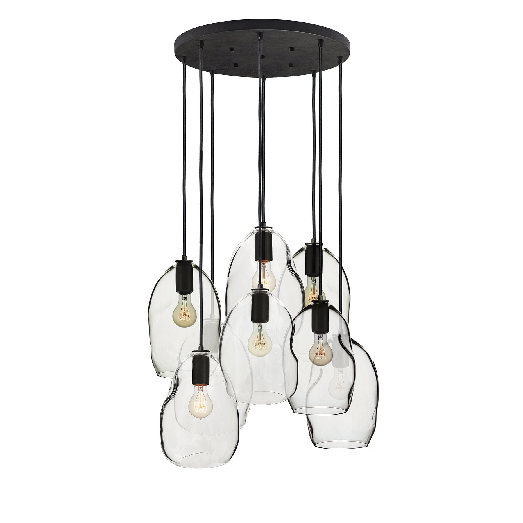 Hammers and Heels 8 Light Glass Dimmable Geometric Chandelier Wayfair