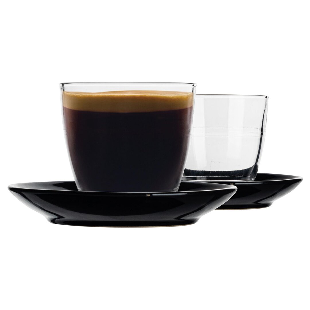 Gigogne Coffee Cup & Saucer black