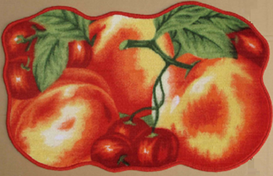 Daniels Bath Red Peach Kitchen Mat Wayfair