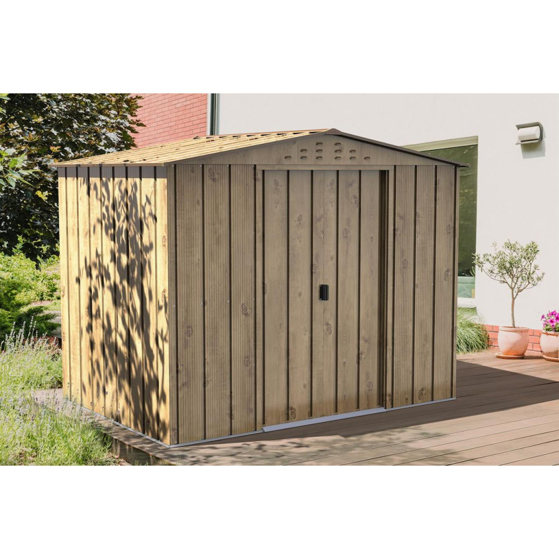 Duramax 6 ft. W x 9 ft. D Metal Tongue and Groove Garden Shed Wayfair