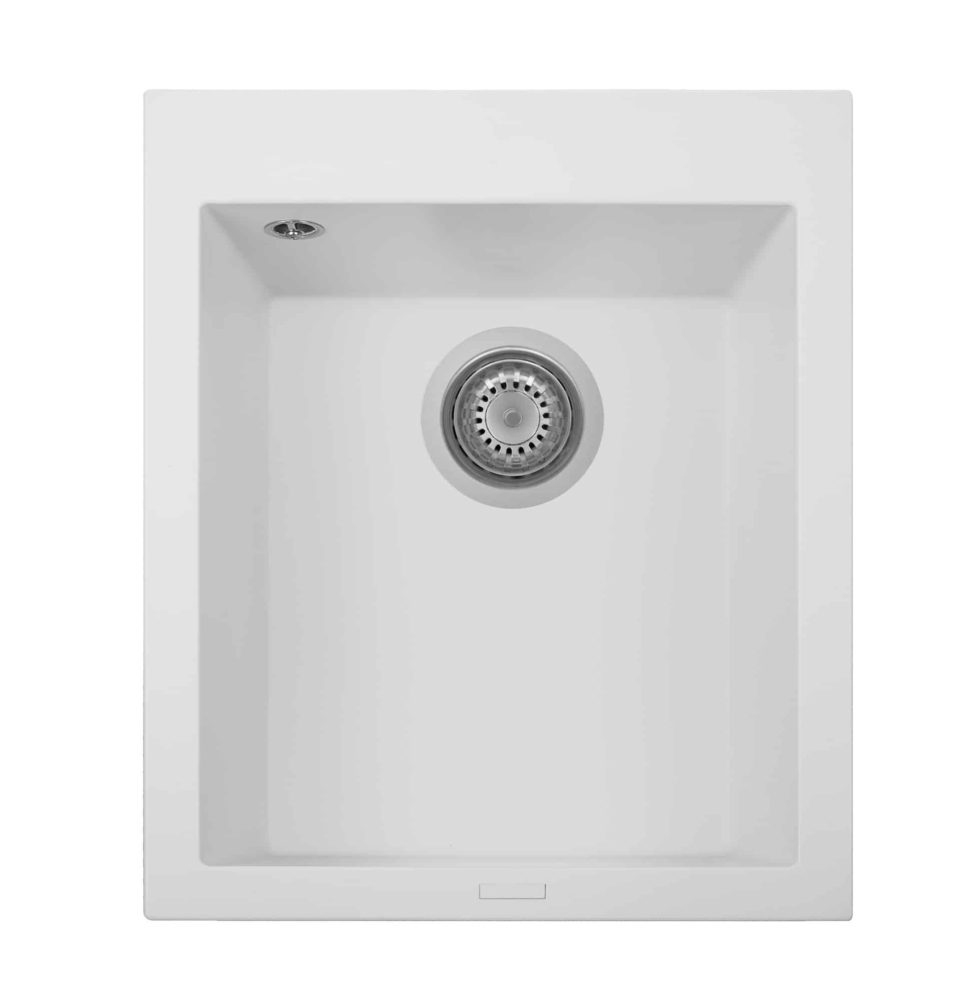 LaToscana One Series 20'' W Single Bowl Granite DropIn Kitchen Sink