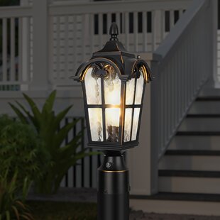 WALL SCONCE LIGHT FIXTURE LAMP OUTDOOR BRICK COLUMN LIGHTING CAST ALUMINUM GATE 