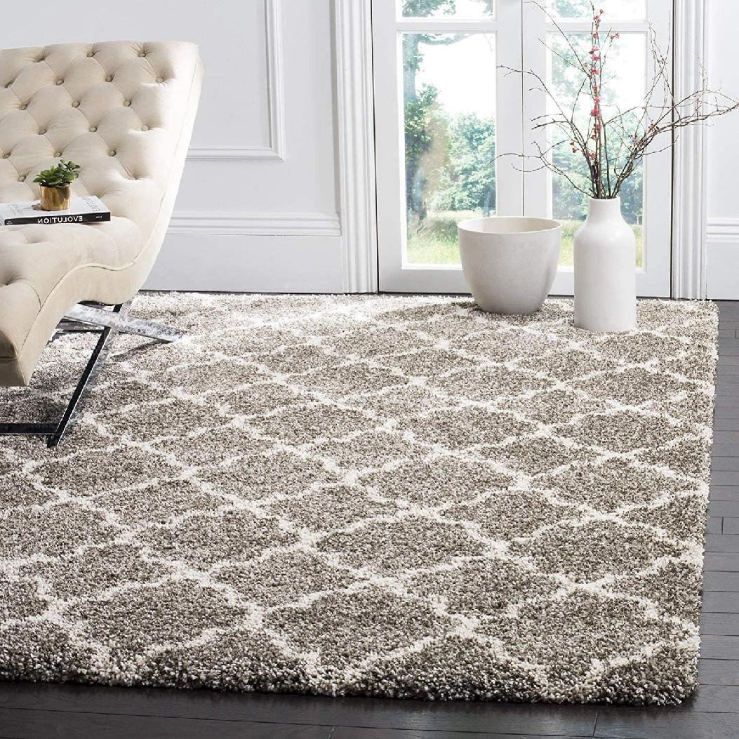 Winston Porter Dubree Gray/Ivory Rug Wayfair