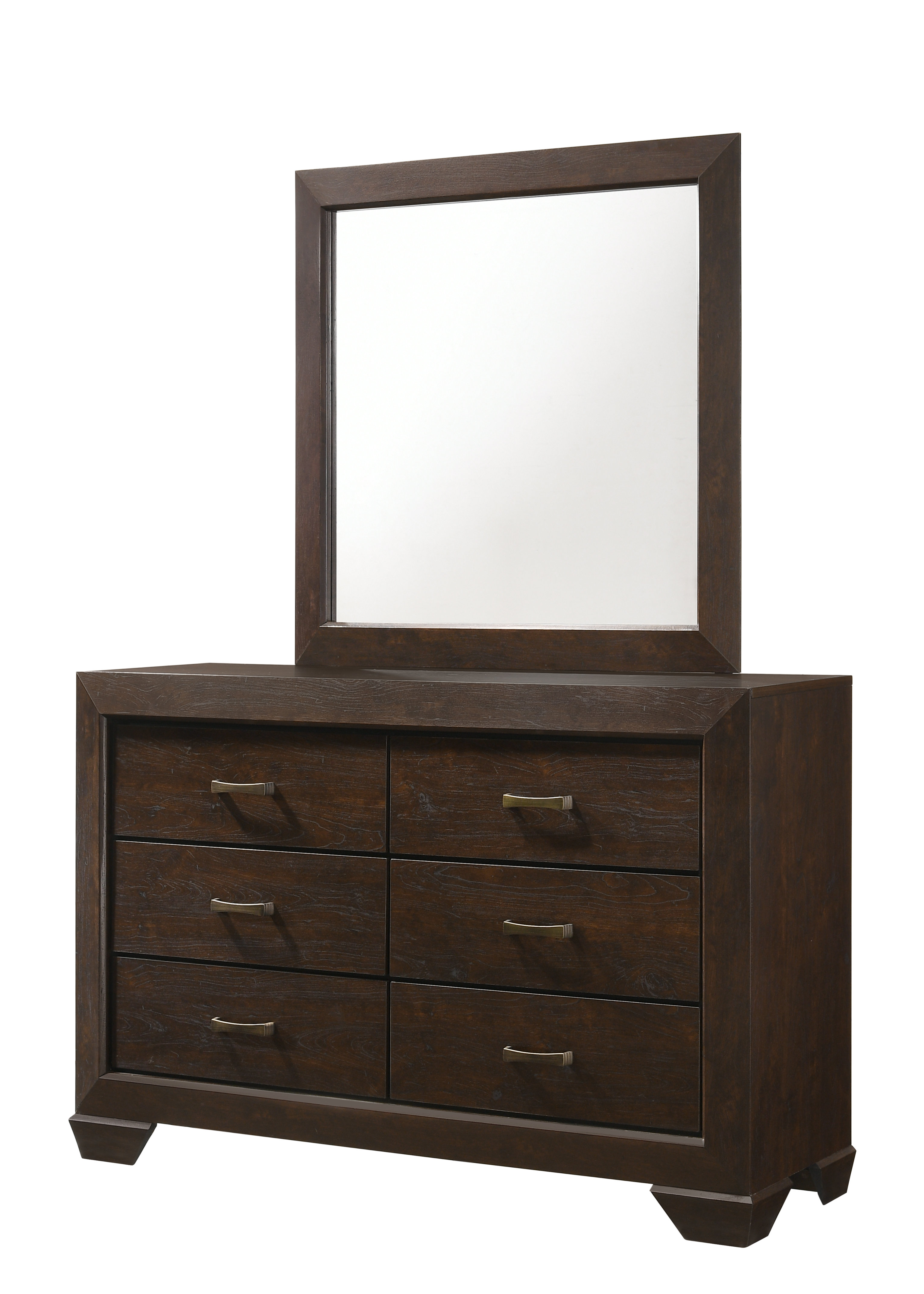 Lark Manor Epstein Rectangle Wood Dresser Mirror Wayfair