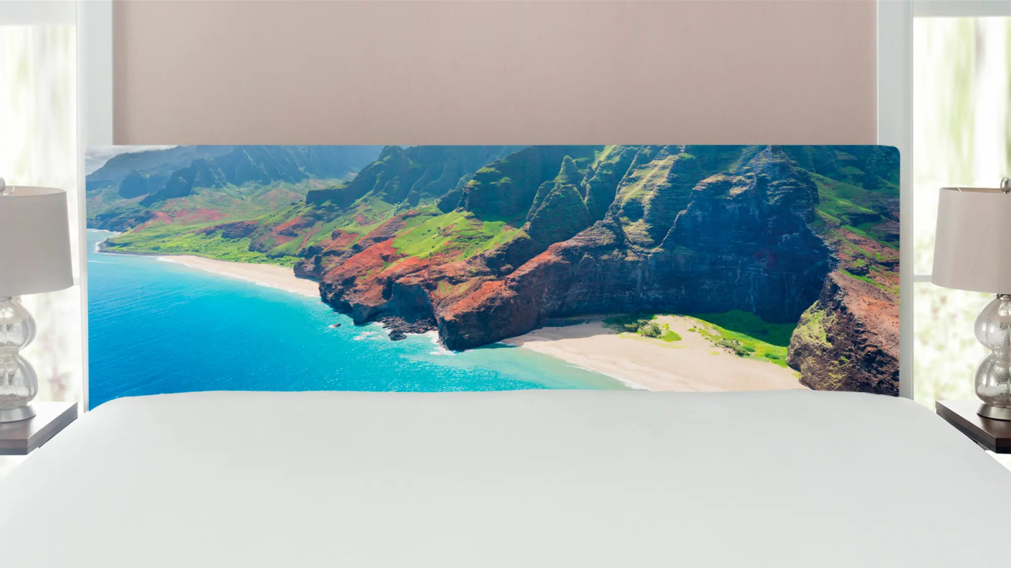 East Urban Home Hawaiian King Upholstered Panel Headboard Wayfair