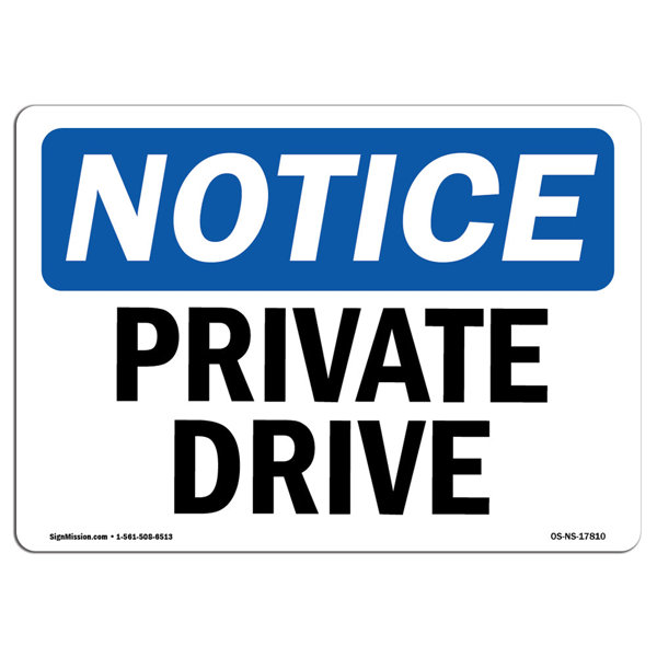 Fancy, B/W Private Property/No Trespassing Notice Funny Warning Signs for Home,Metal Notice Danger Sign,Private Property Sign,Garden Gate Sign,8x12 