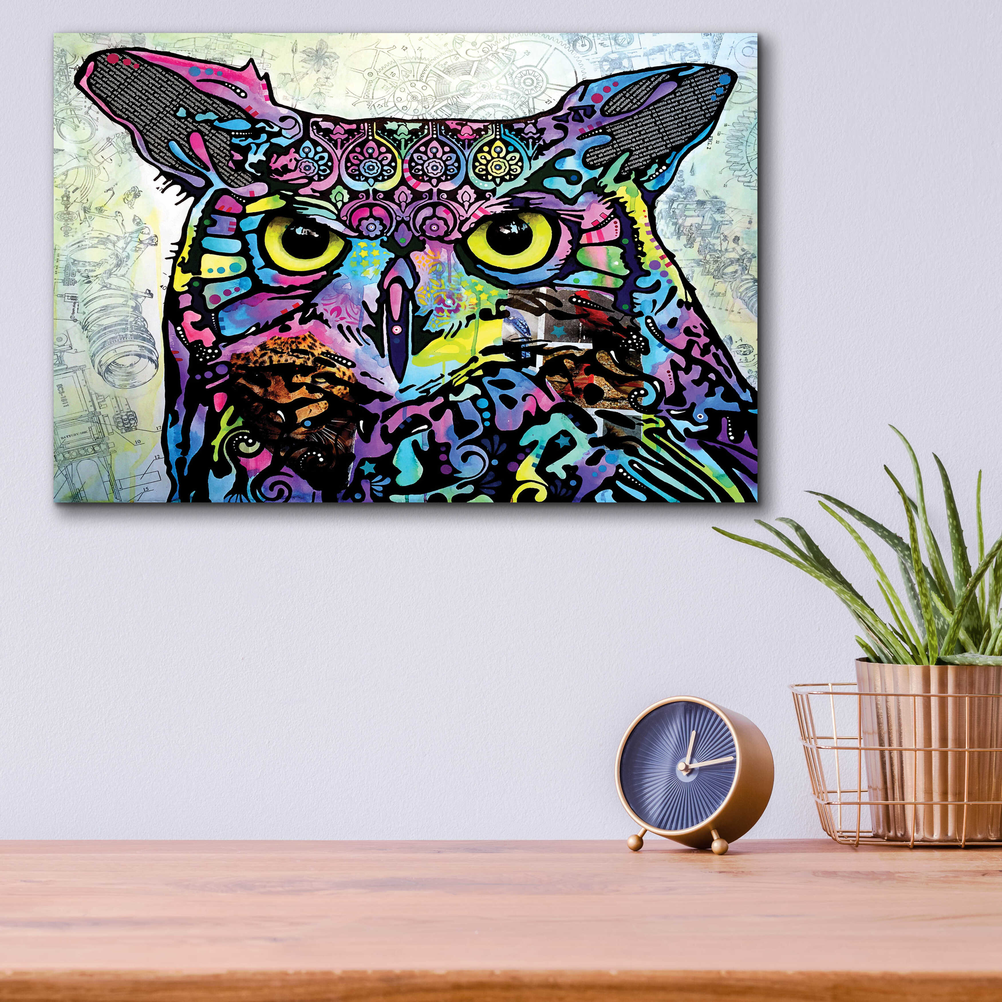 Red Barrel Studio® The Owl by Unframed Graphic Art Wayfair