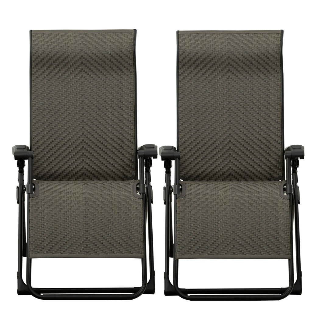 Garten Living Verstellbare Gartenliege Conneautville mit Auflage