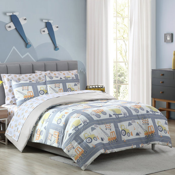 Construction Vehicle Bedding | Wayfair