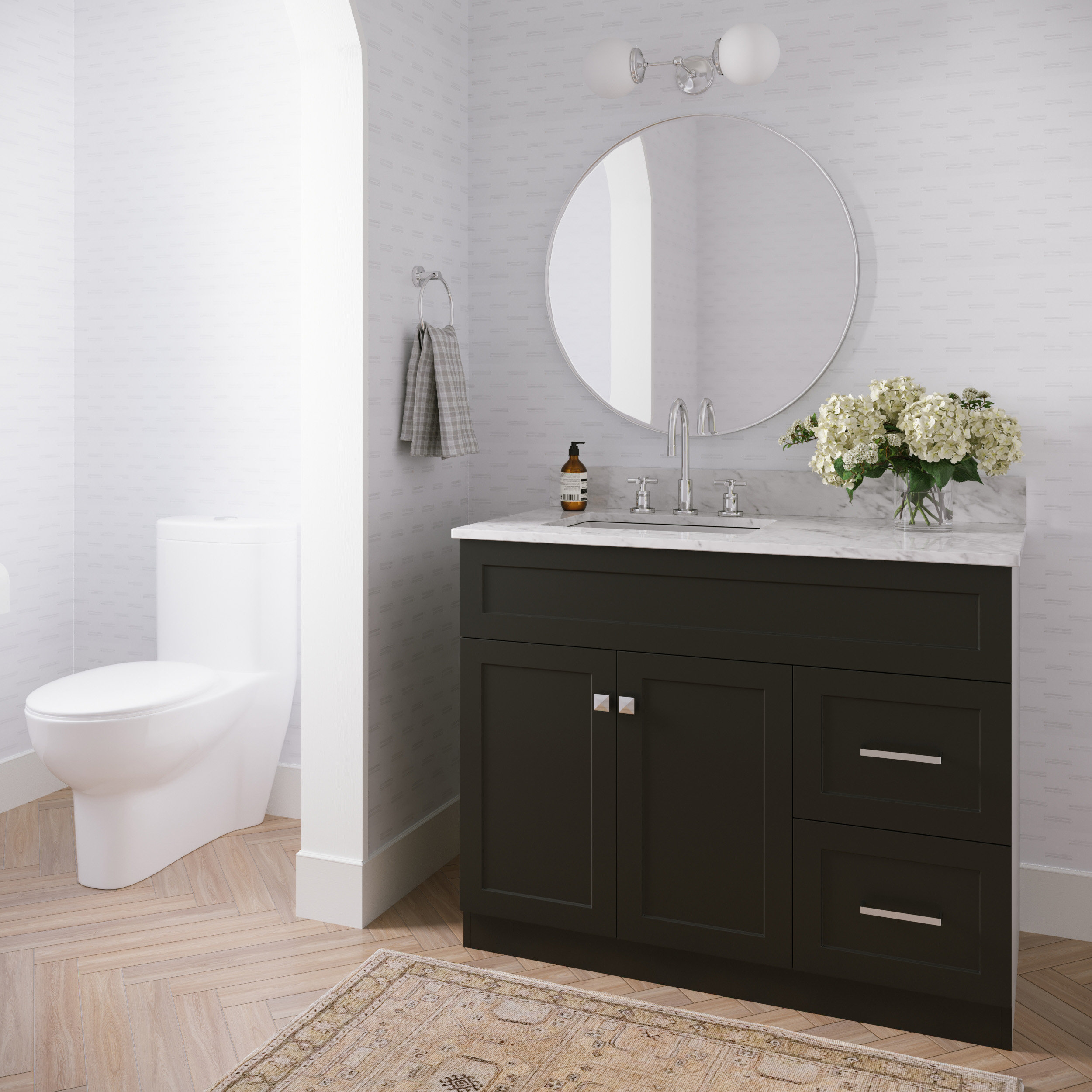 Red Barrel Studio® Hamlet 43" Single Bathroom Vanity Set Wayfair