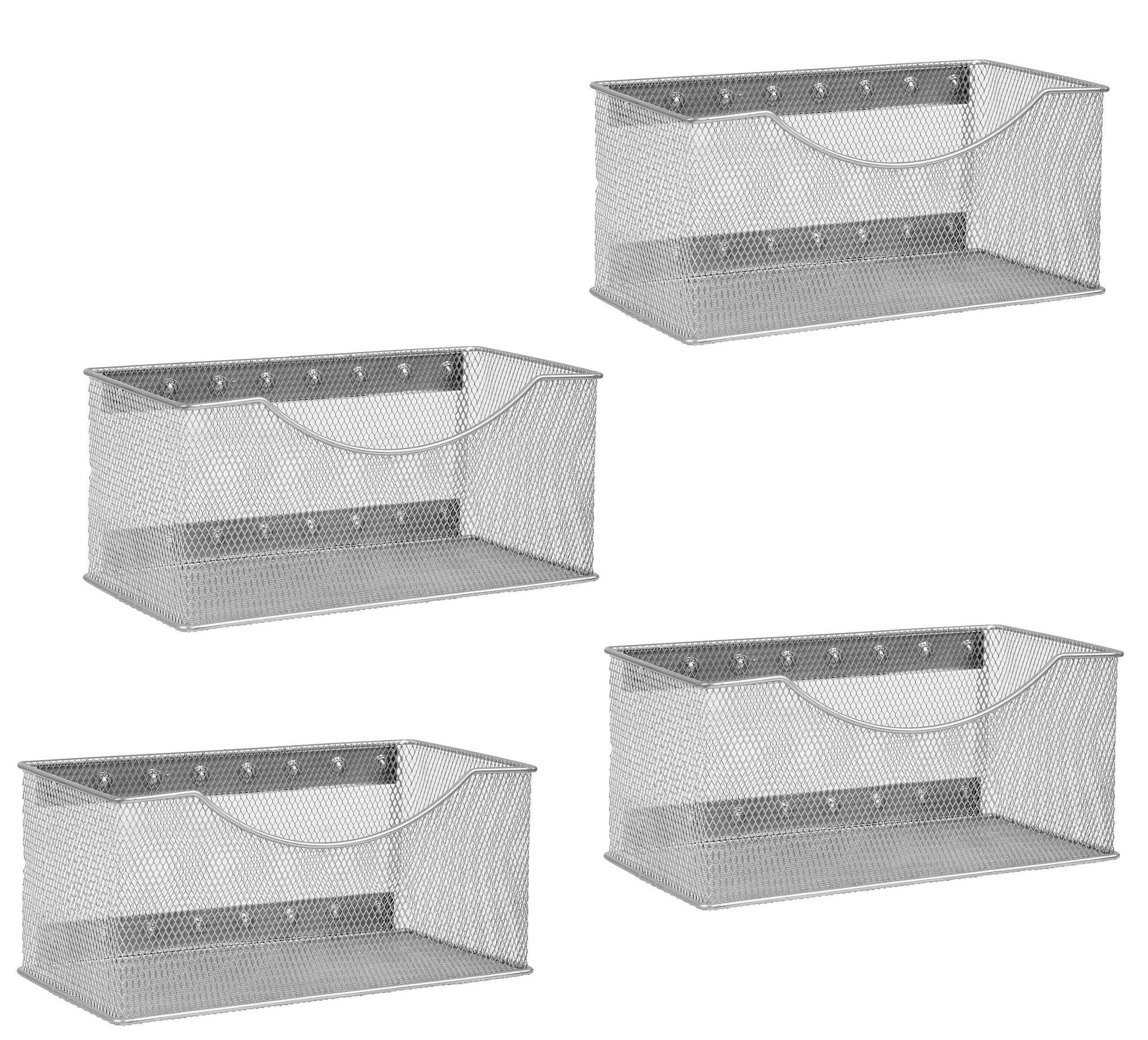 Rebrilliant Office Supply Organizer Wire Mesh Basket Wayfair