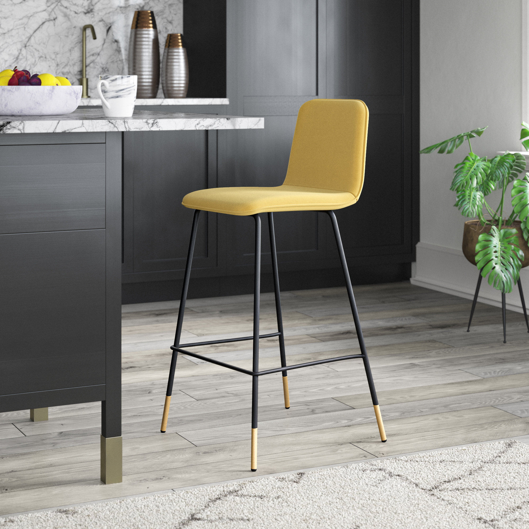 Mercury Row® Petree 26.8" Counter Stool Wayfair