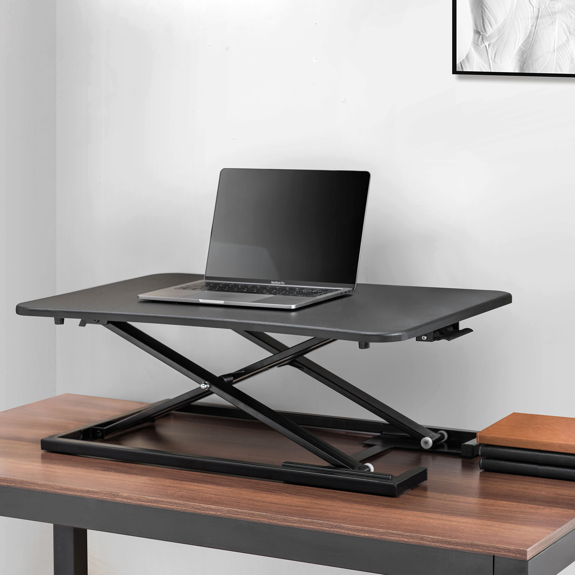 Inbox Zero Marah Studio Space Pinnacle Slim Desk Top Riser & Reviews |  Wayfair