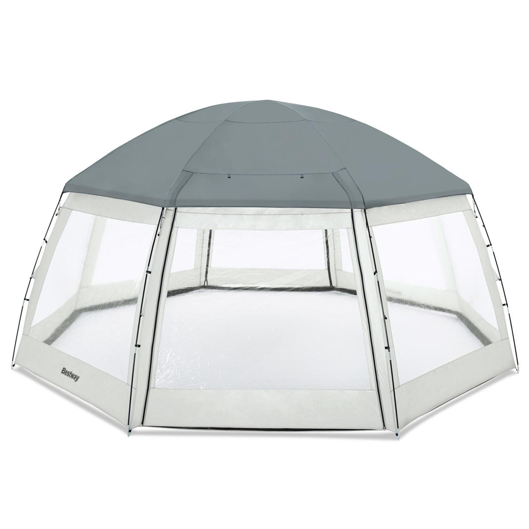 Bestway 600 cm x 600 cm Pavillon aus Kunststoff