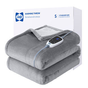 sealy heated throw