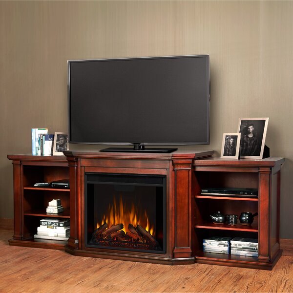 Real Flame Meuble télé pour téléviseur de 40 po ou moins avec foyer électrique  intégré Valmont et Commentaires - Wayfair Canada