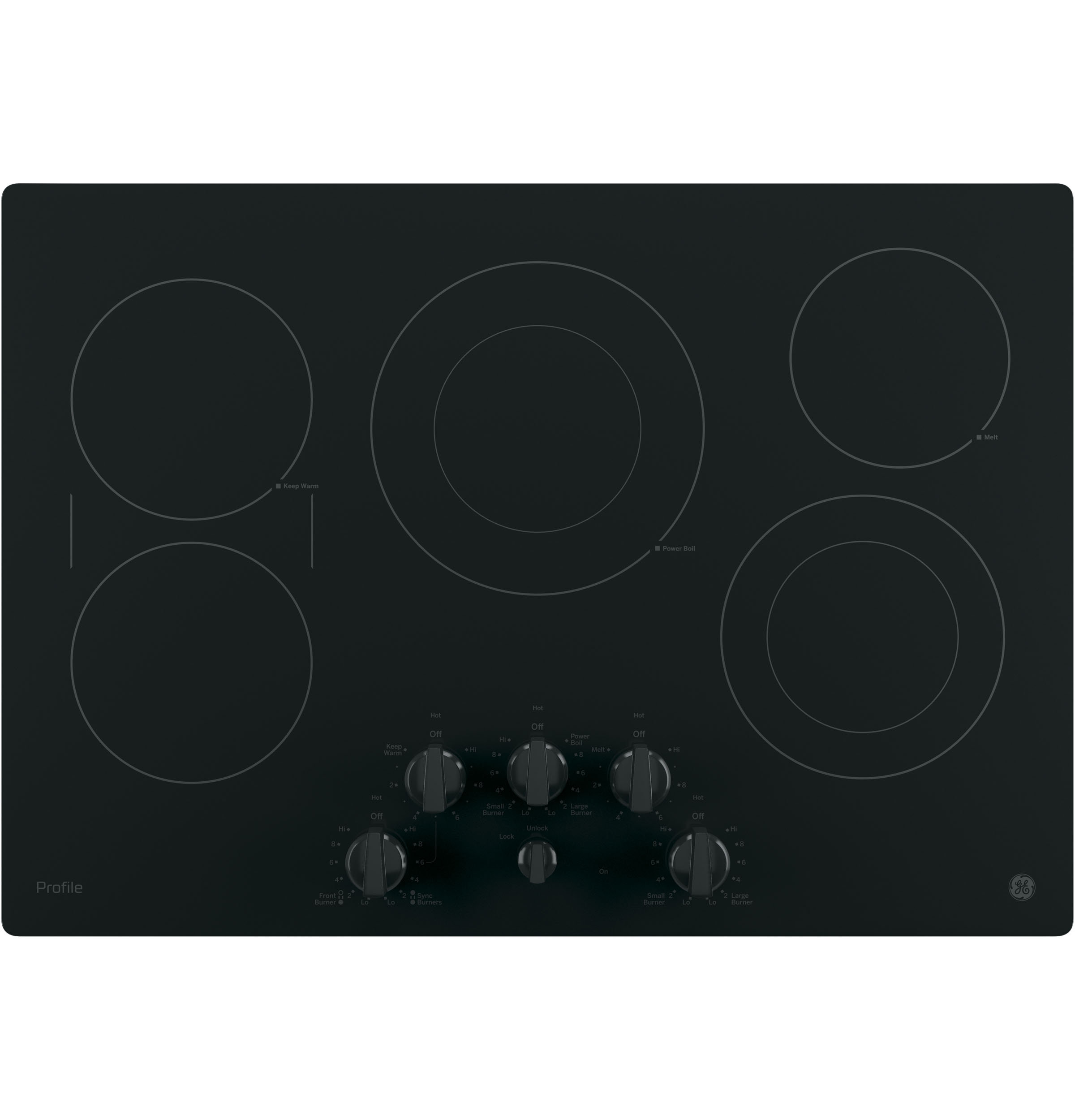 ge cooktop glass
