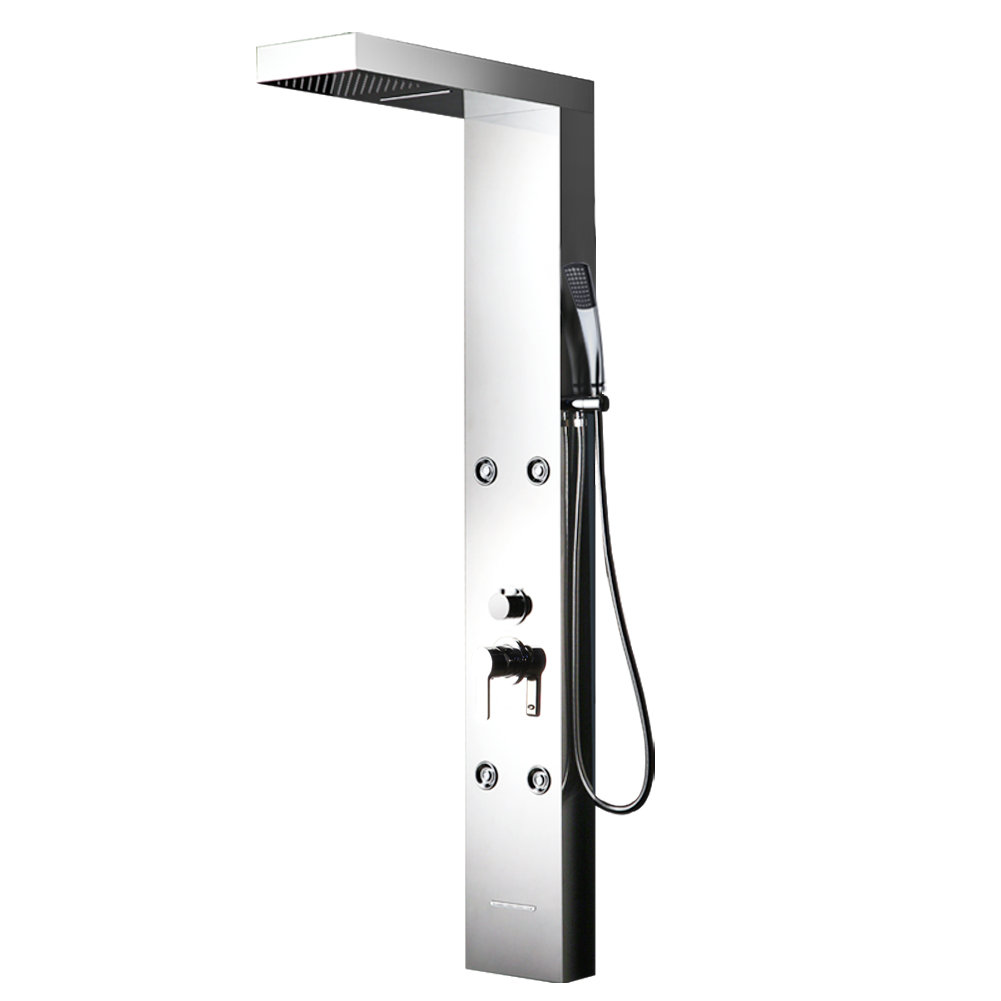 PROOX Shower Panel with Fixed Shower Head Wayfair