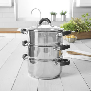 large steamer for induction hob