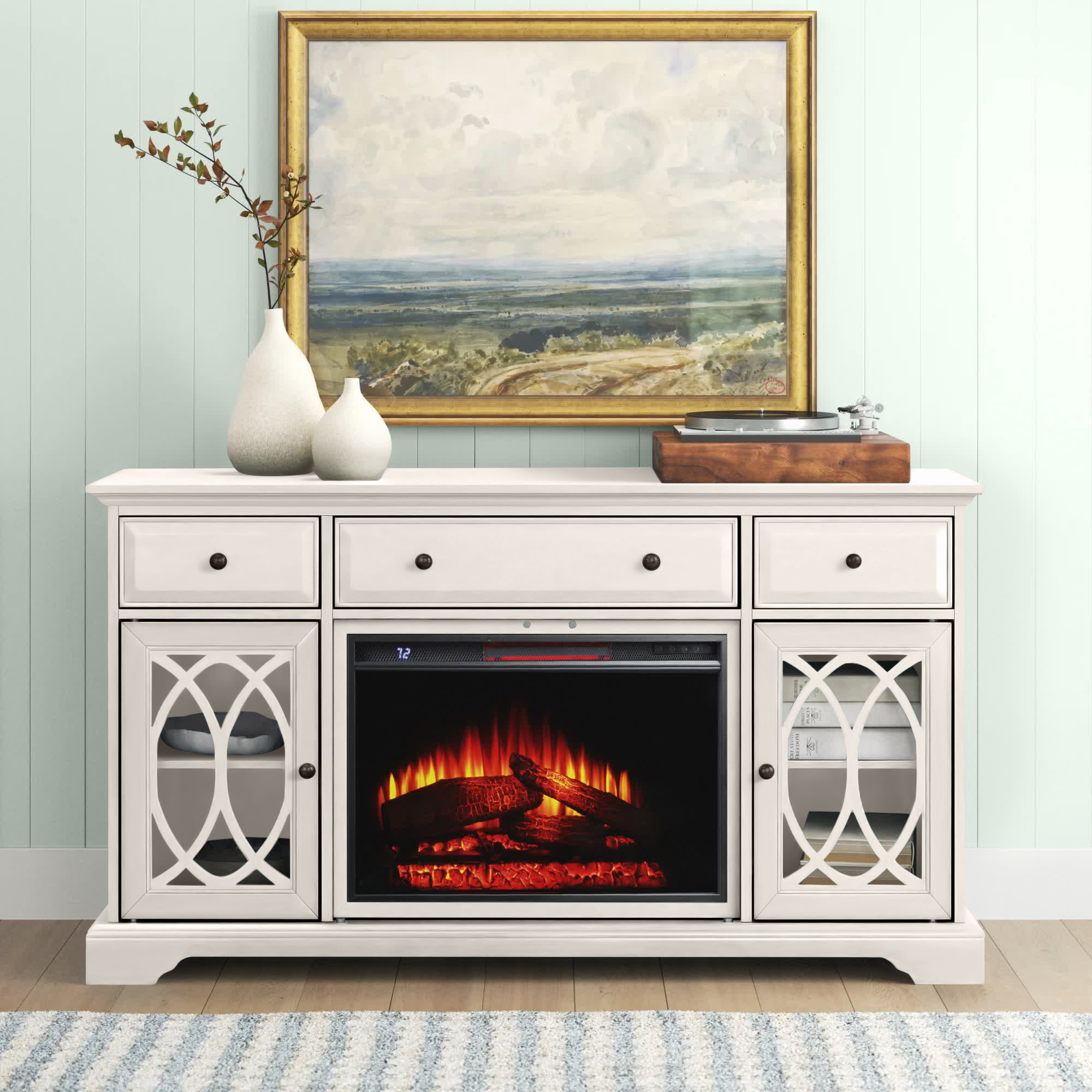 Arlington Fireplace Tv Stand