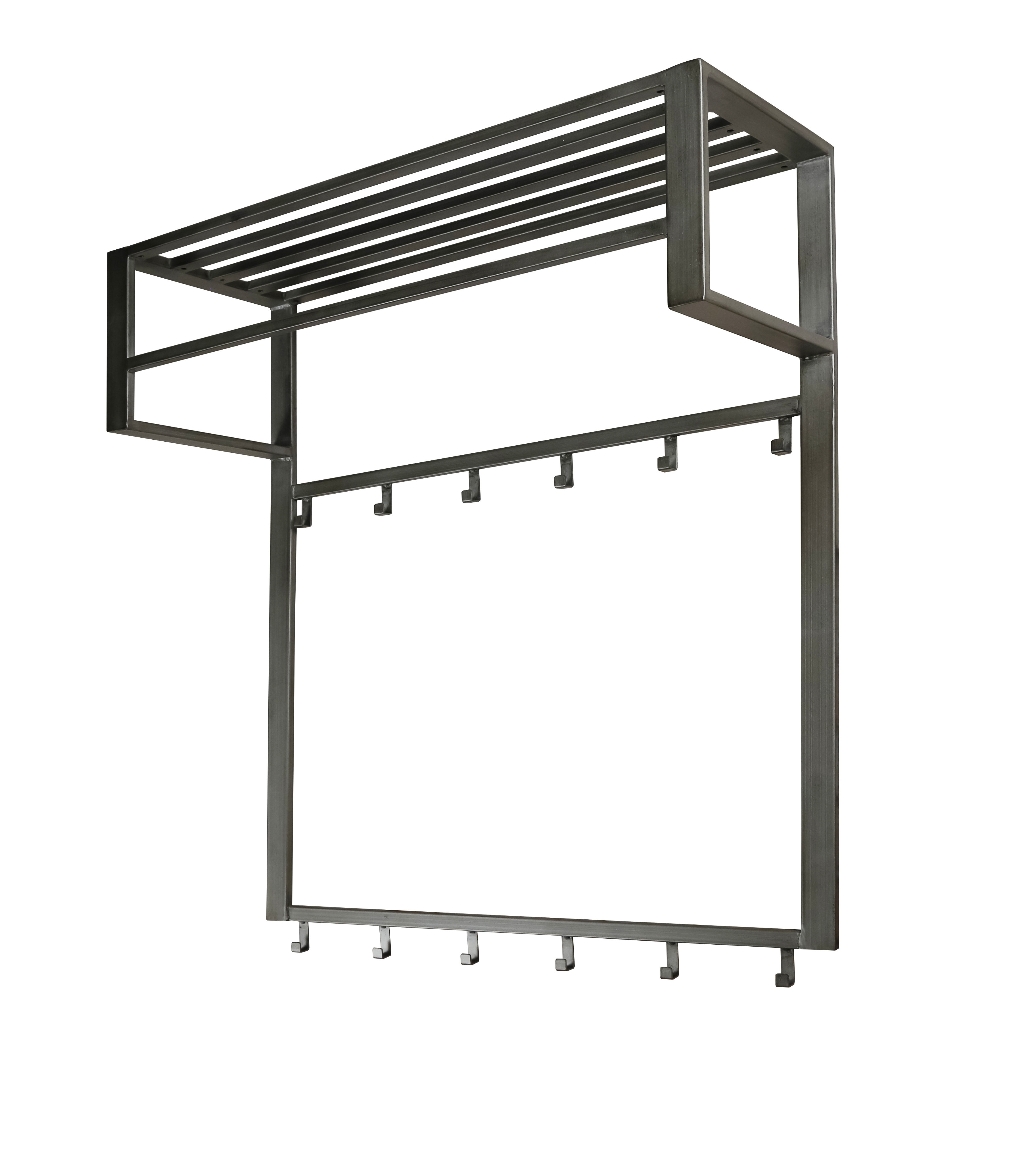 Borough Wharf Bonilla Wall Mounted Coat Rack Wayfair.co.uk