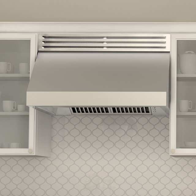 undermount recirculating rangehood