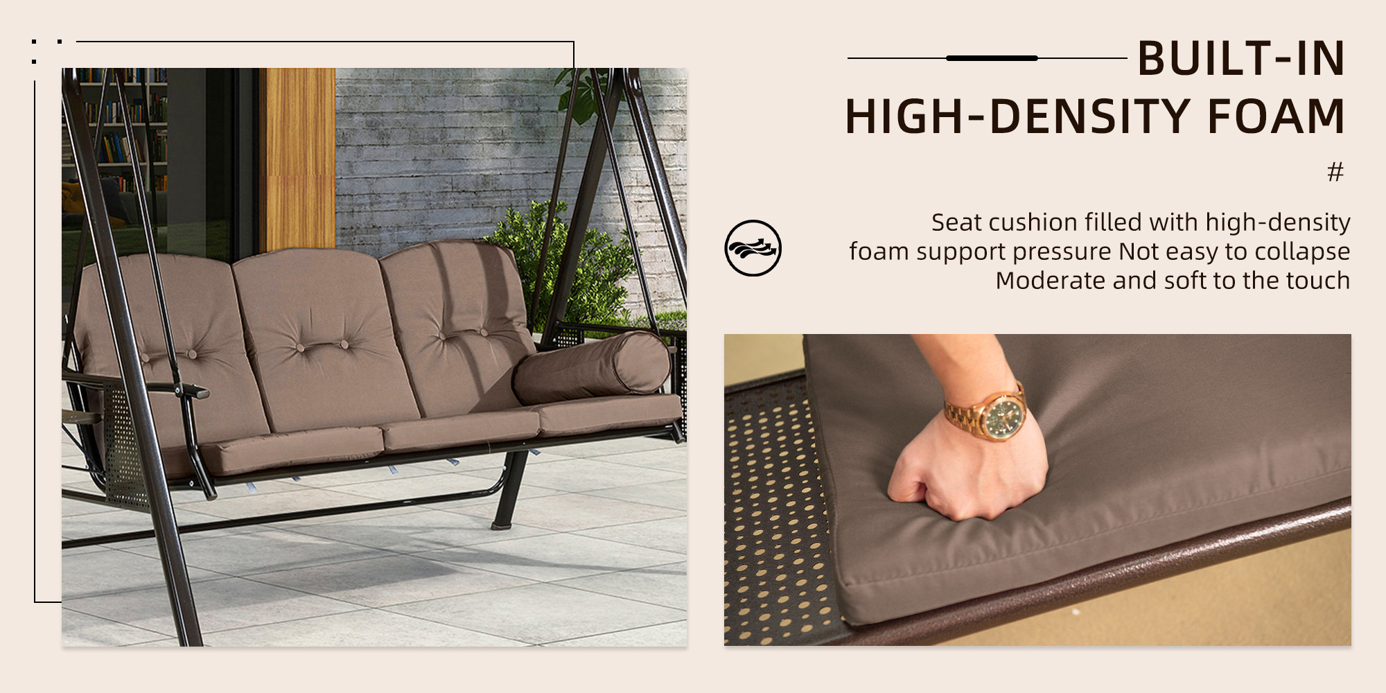 Red Barrel Studio® Brentley Porch Swing with Canopy & Reviews Wayfair