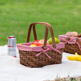 11 x 11 Amscan Picnic Party Basket Liners 18 Ct. 