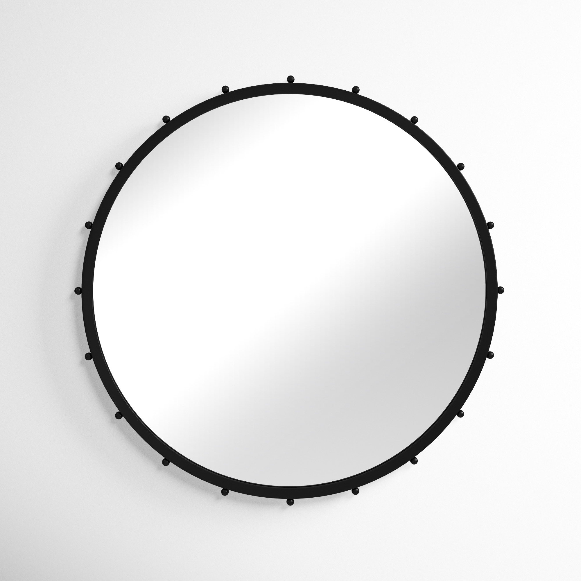 Weston Round Metal Wall Mirror & Reviews Joss & Main