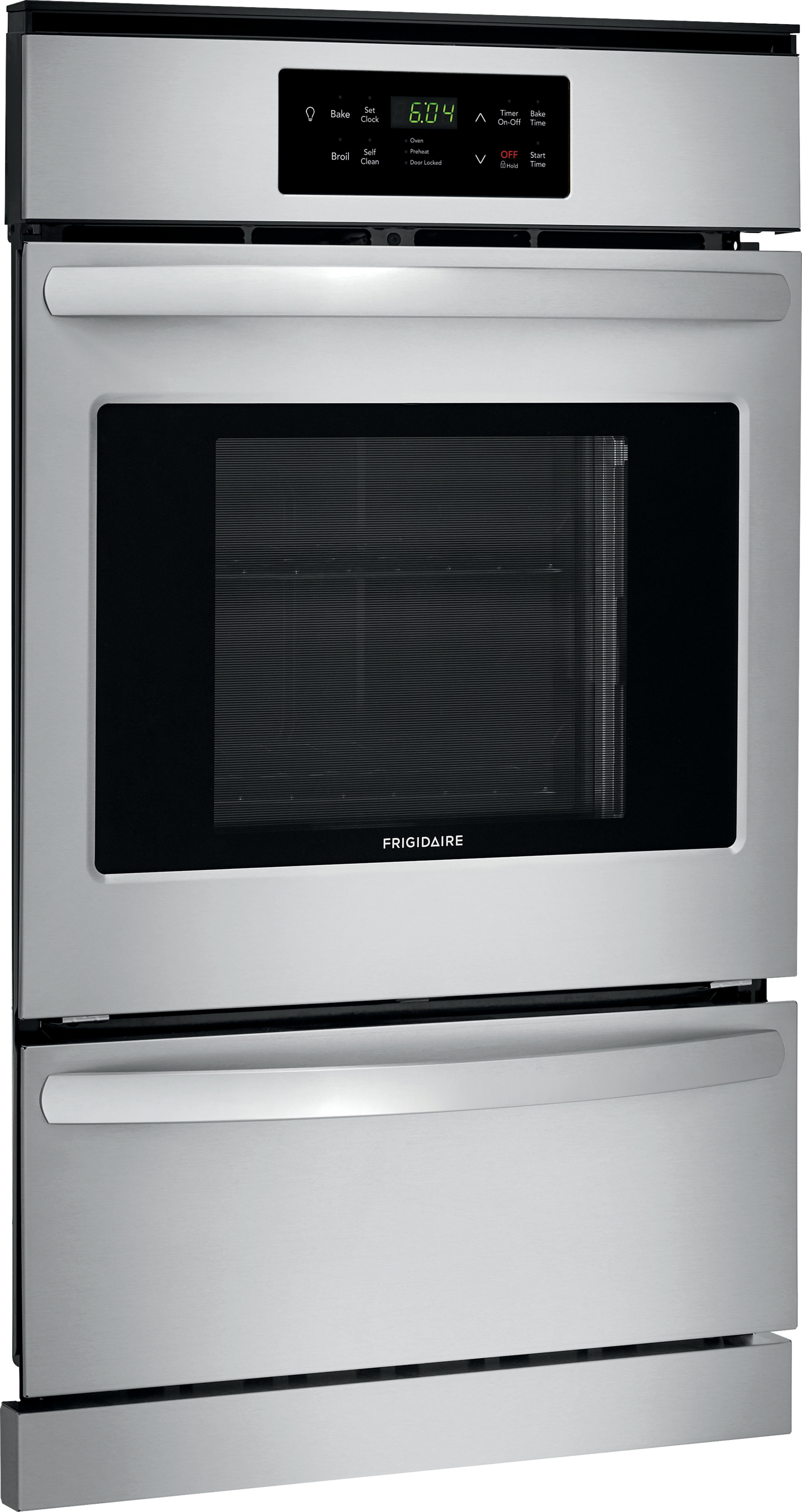 frigidaire double electric wall oven feet