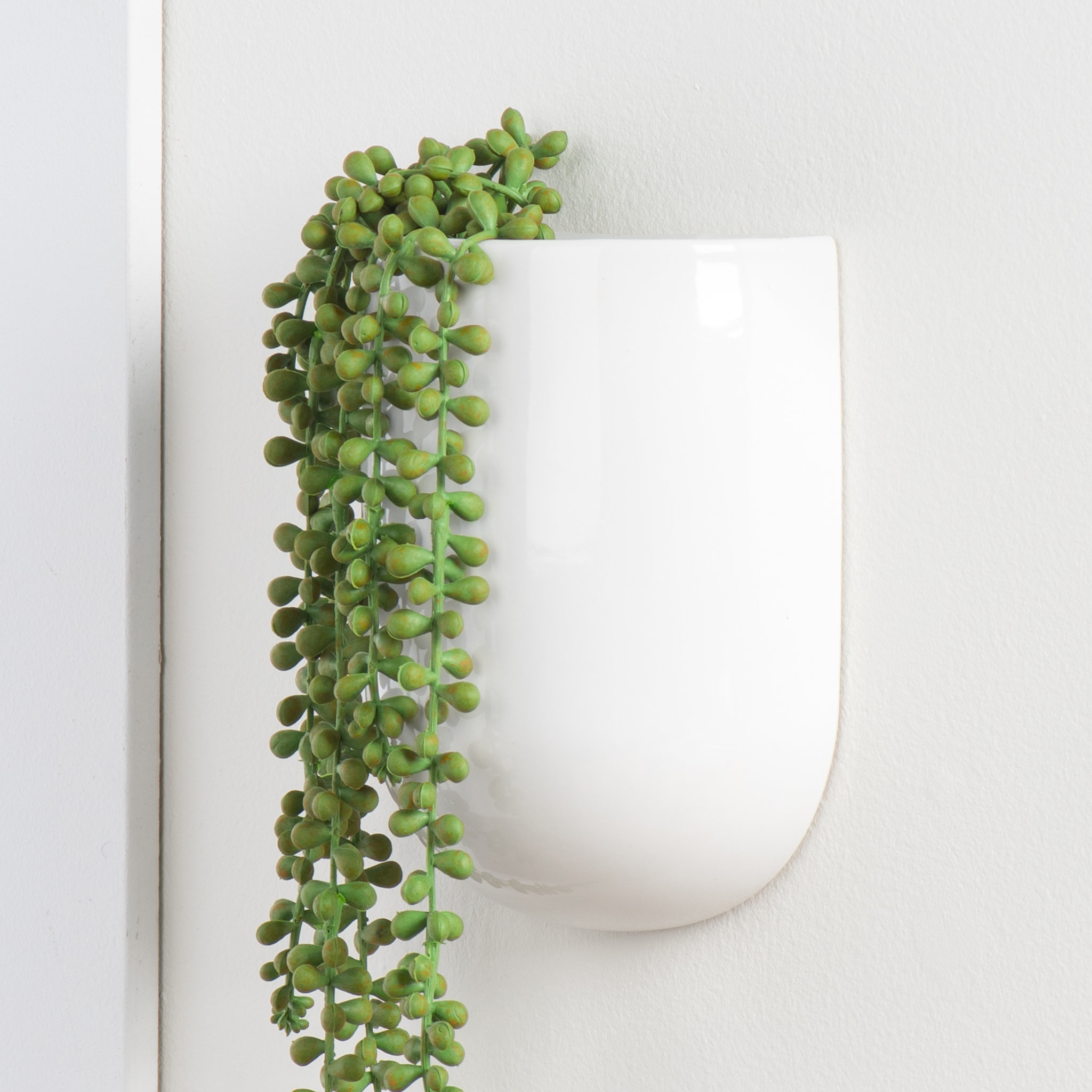 Latitude Run® Handmade Ceramic Wall Vase Wayfair
