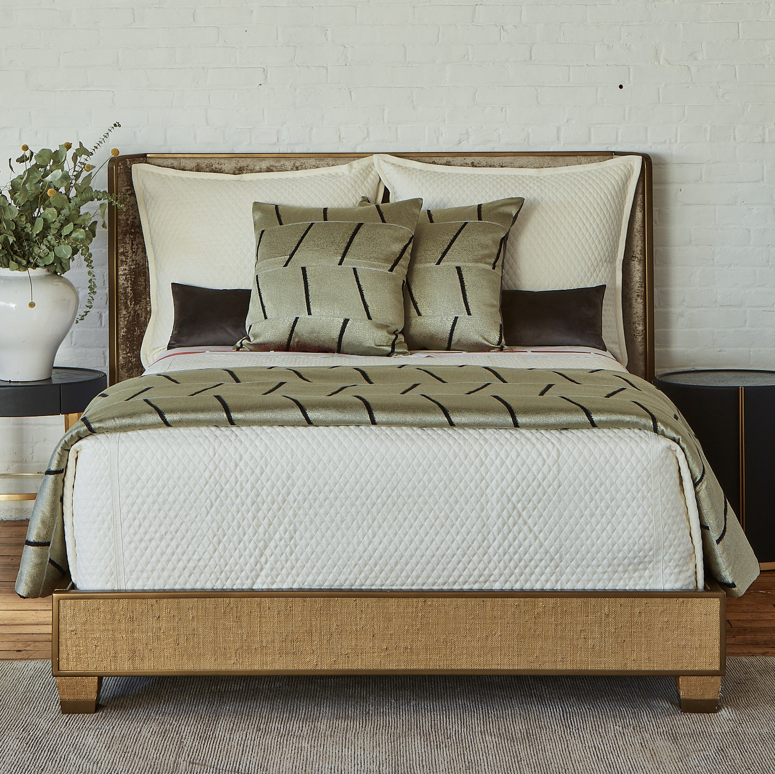 Ann Gish Silk Basketweave Quilted Coverlet Wayfair