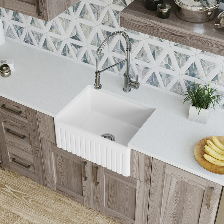 MRDirect Single Bowl Fireclay 24