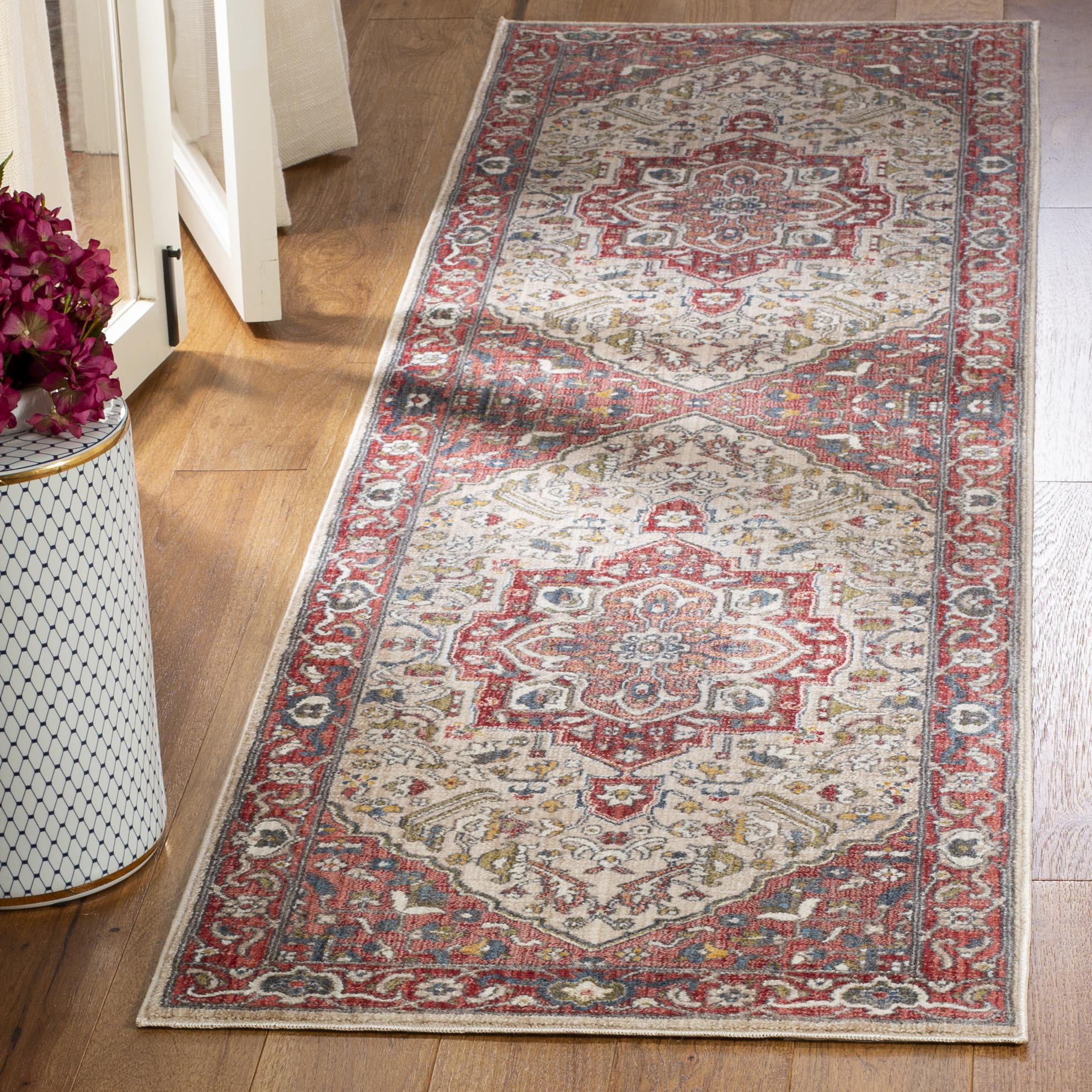 World Menagerie Stow Oriental Red Area Rug & Reviews Wayfair