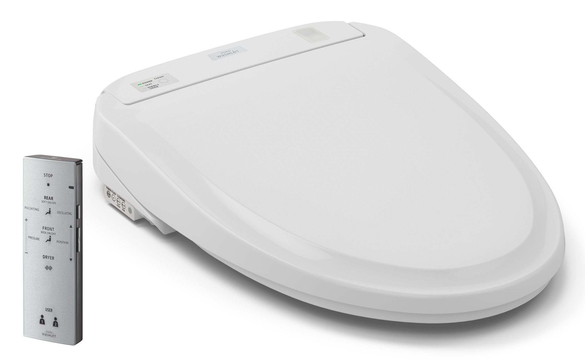 TOTO Washlet® Elongated Toilet Bidet Seat & Reviews Wayfair