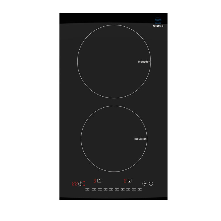 2 burner ceramic cooktop
