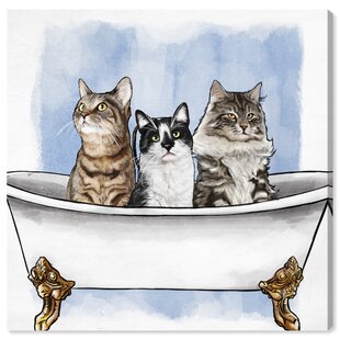 STUNNING CUTE CAT CANVAS #24 QUALITY A1 A3 CANVAS PICTURE WALL ART HOME DECOR 