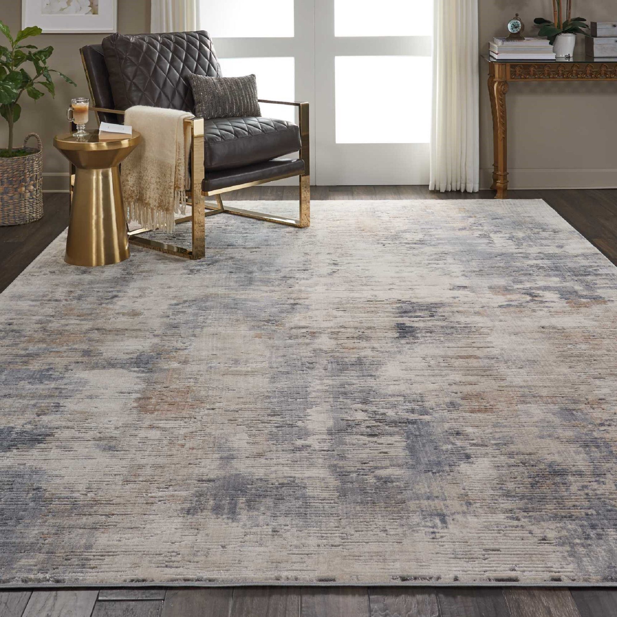 Williston Comer Power Loom Beige/Gray Rug & Reviews Wayfair
