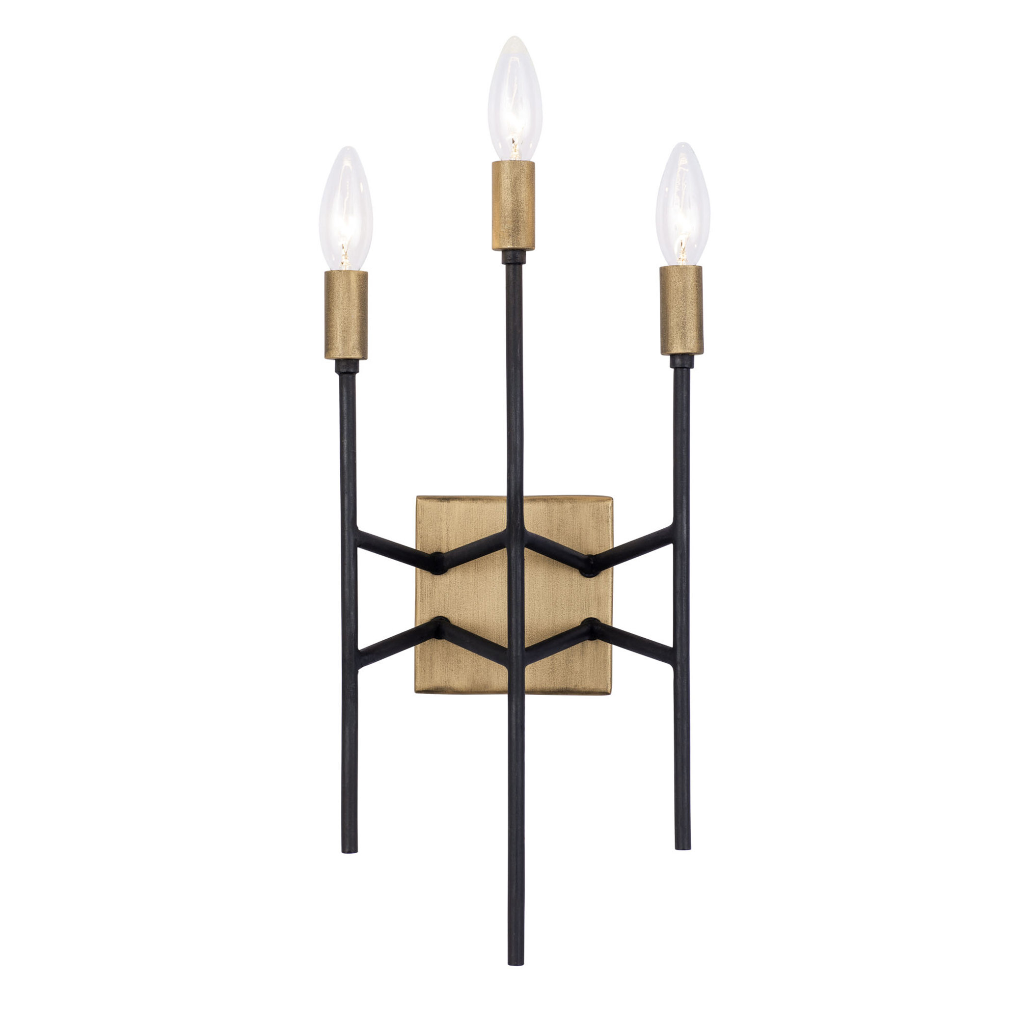 Everly Quinn Carmagrim Steel Candle Wall Light Wayfair