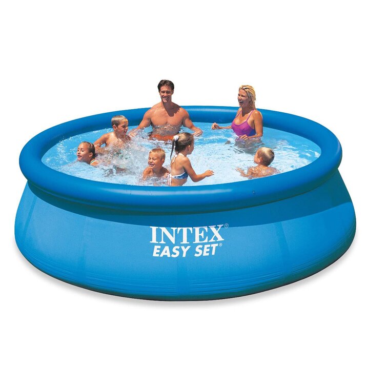 Intex 13 X 33 Easy Set Above Ground Swimming Pool with Filter Pump 