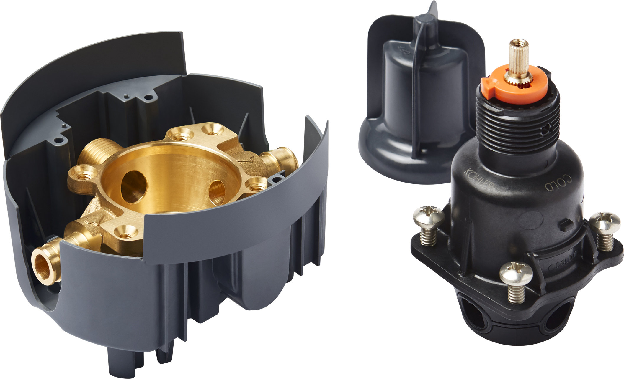 Kohler RiteTemp PressureBalancing Valve Body and Cartridge Kit with
