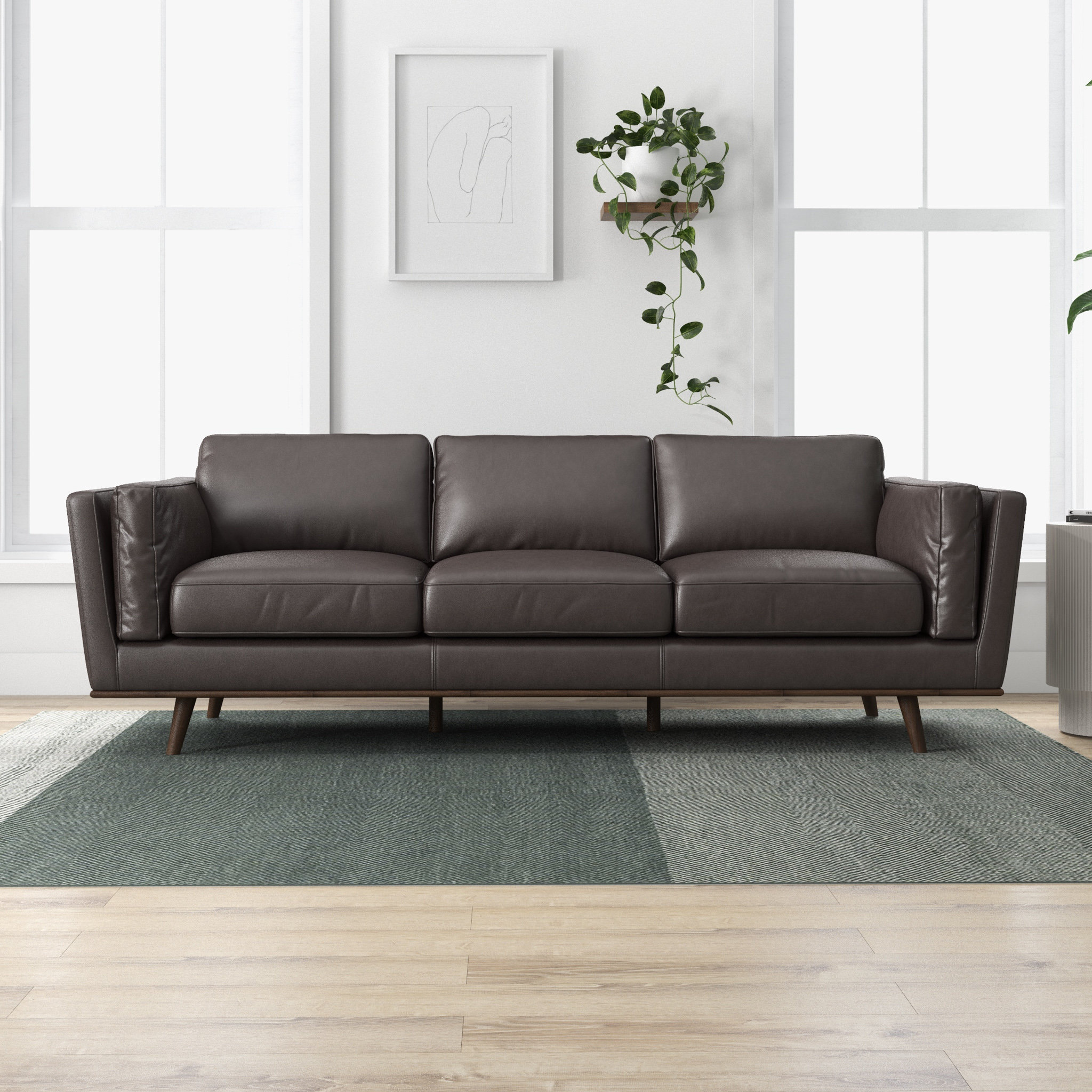 Full Grain Brown Leather