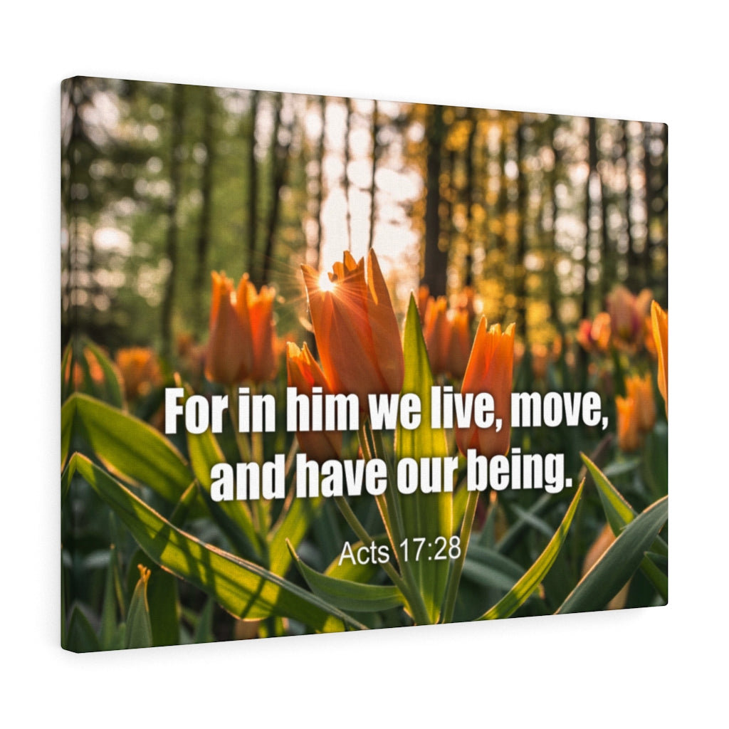 Trinx our being acts 17 28 christian wall art bible verse print ready