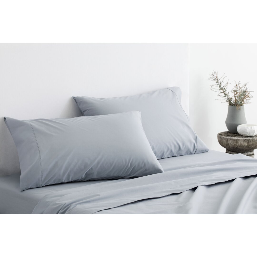 Sheridan 300 Thread Count Organic Cotton European Pillowcase|grey