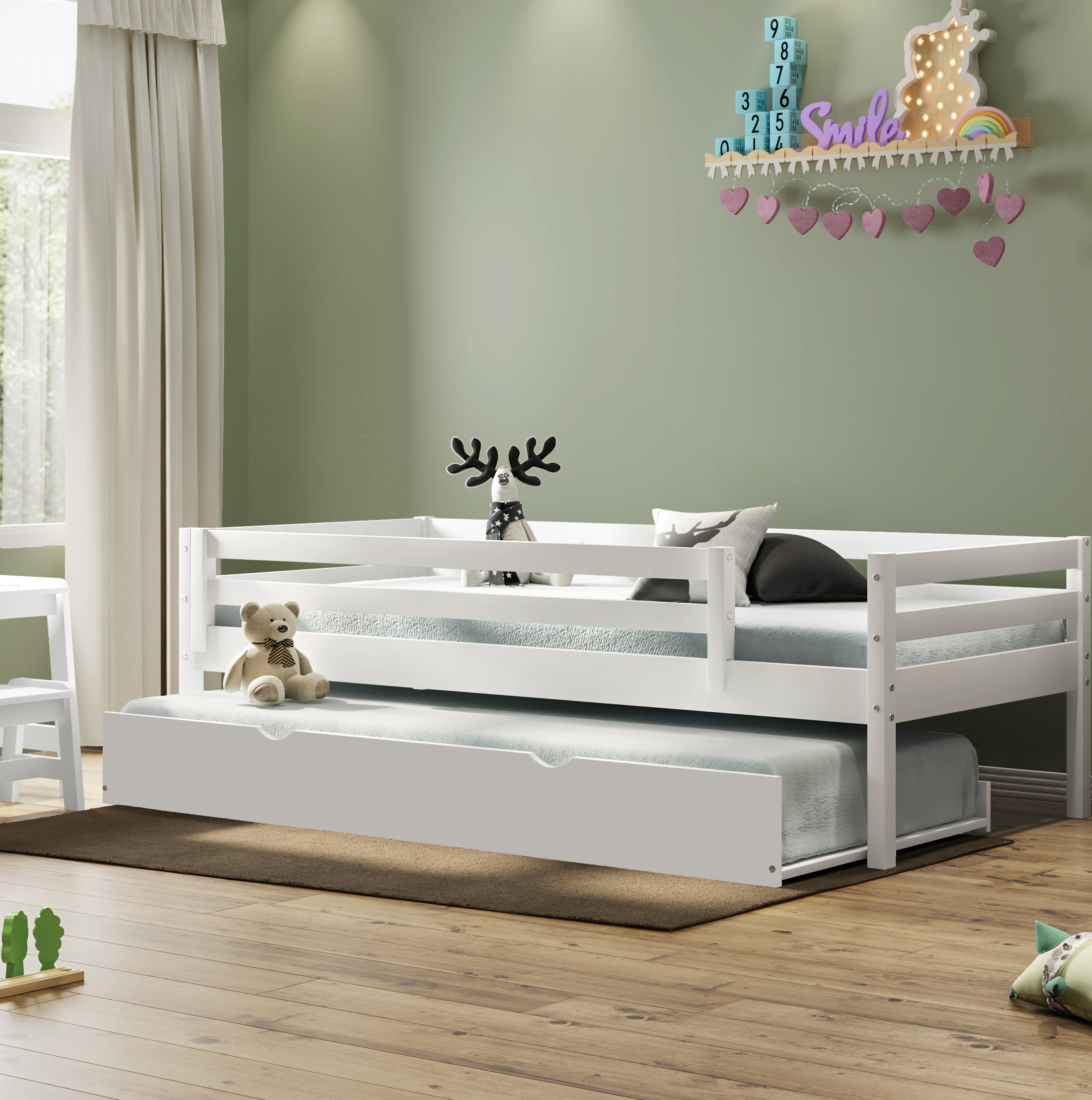 Isabelle & Max™ Virgilina Twin Solid Wood Daybed with Trundle by Isabelle & Max™ & Reviews Wayfair
