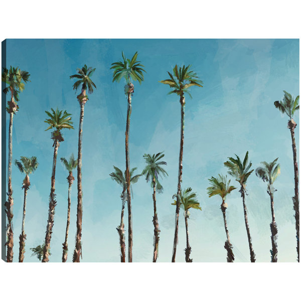 Bay Isle Home Palm Sunday - Wrapped Canvas Print | Wayfair