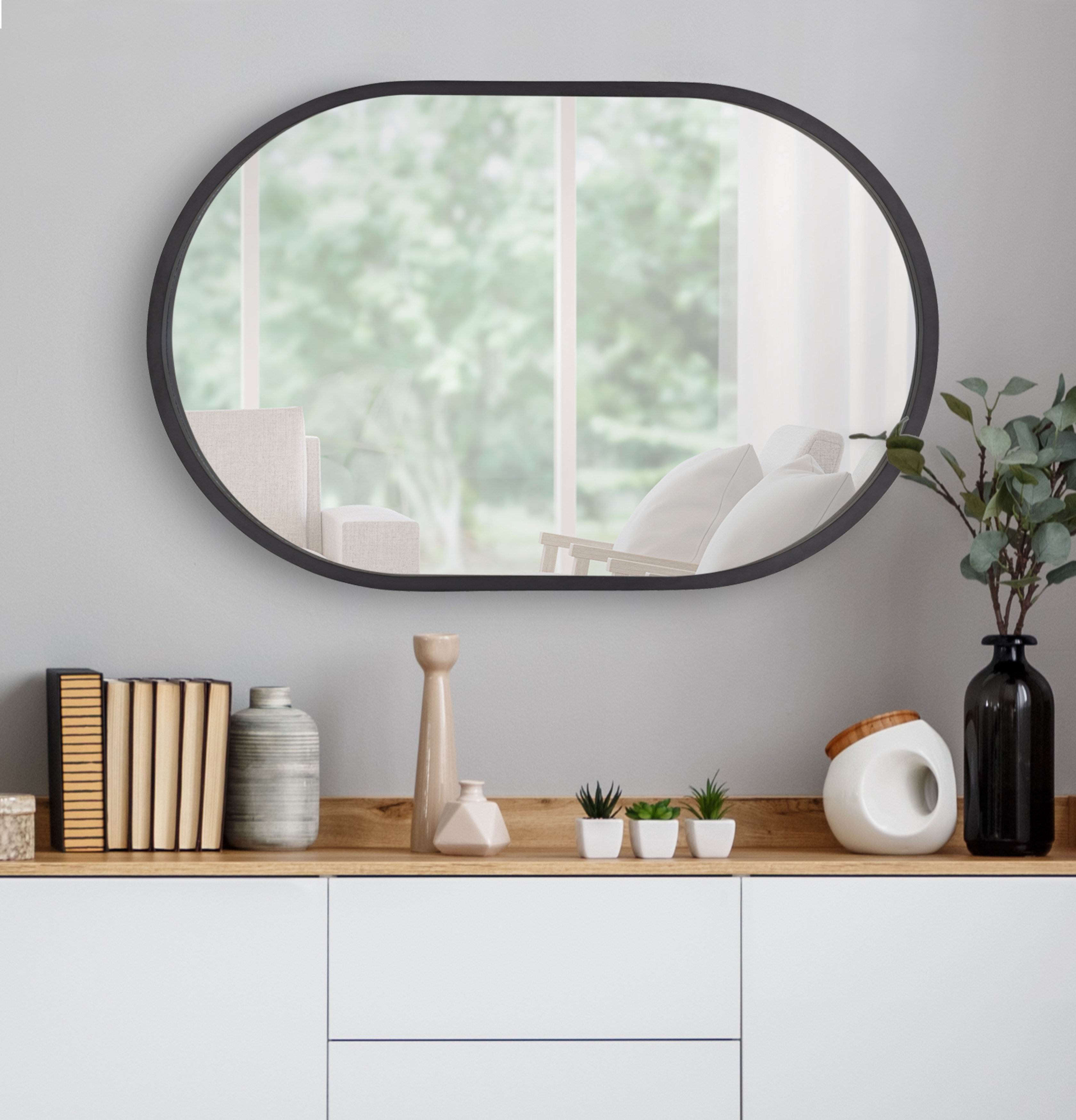 Mercer41 Andrickson Oval Wall Mirror & Reviews Wayfair